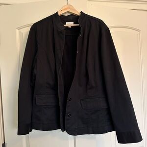 Classic Black Cotton Jacket - Charter Club collection from Macy’s